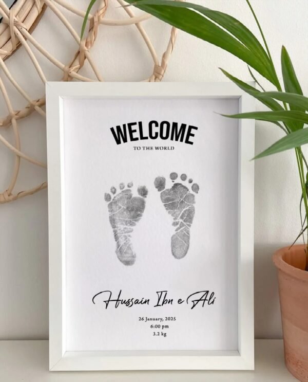Baby Hand & Footprint Frame